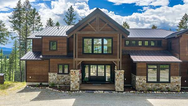 14 Acres of Recreational Land with Home for Sale in Whitefish, Montana