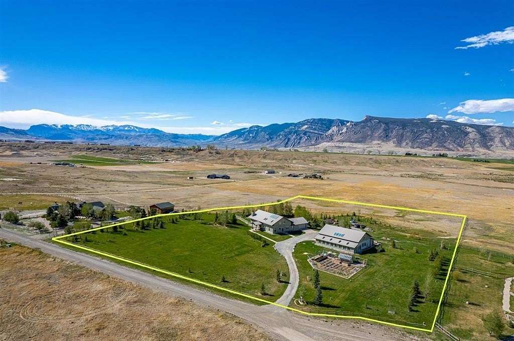 8.18 Acres of Land with Home for Sale in Cody, Wyoming