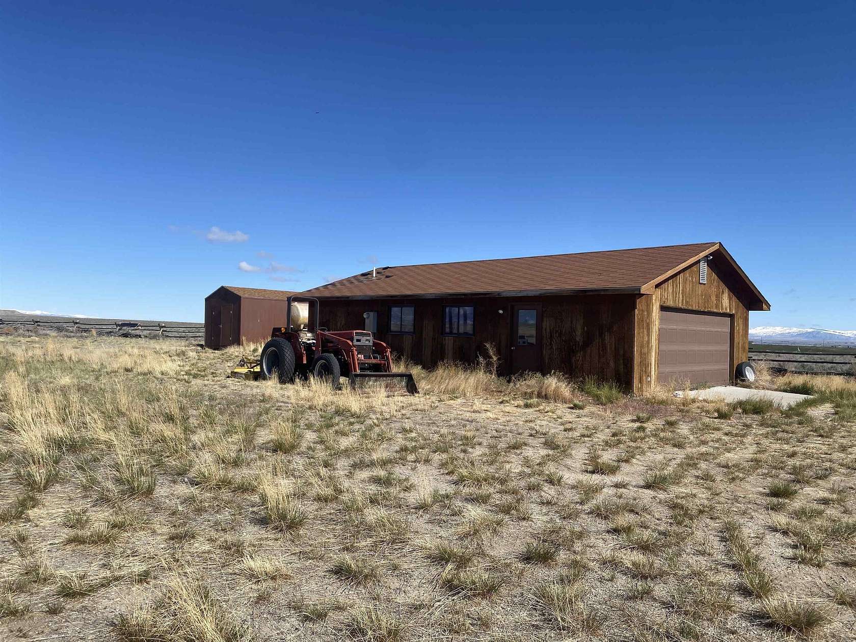 14.1 Acres of Land with Home for Sale in Riverton, Wyoming