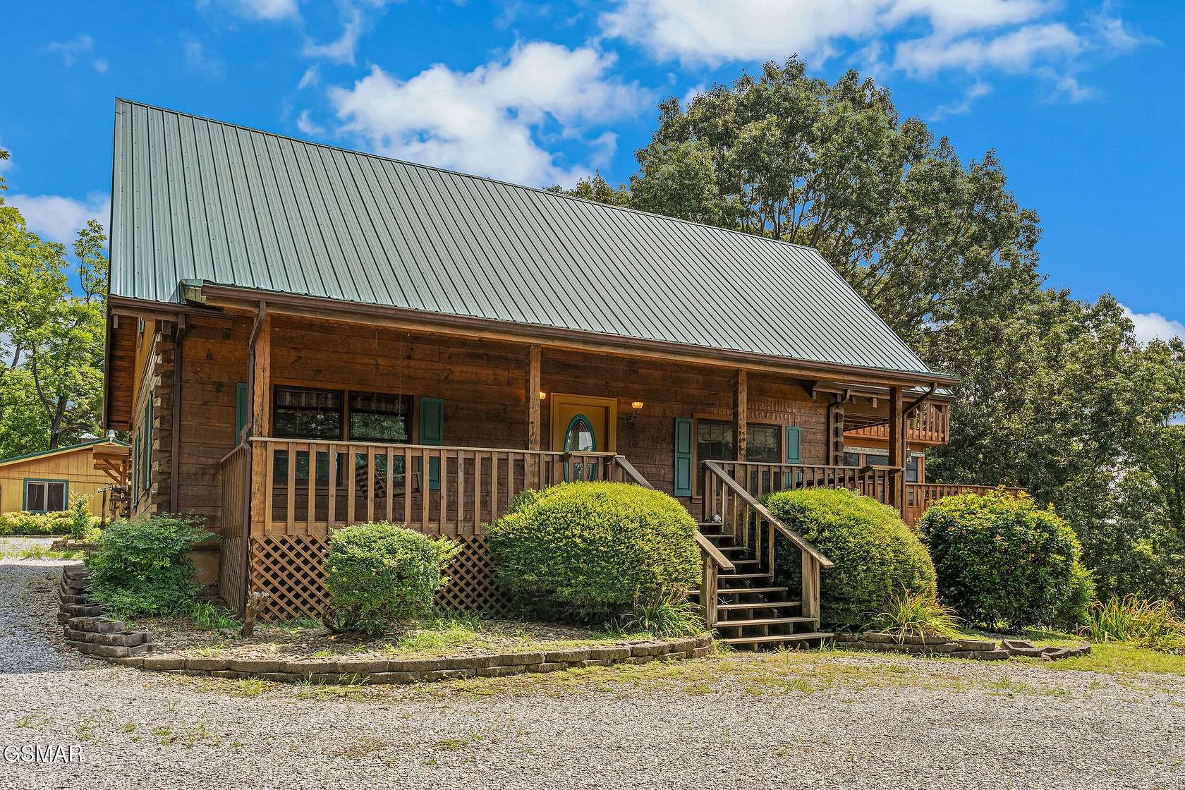 10 Acres of Recreational Land with Home for Sale in Dandridge, Tennessee
