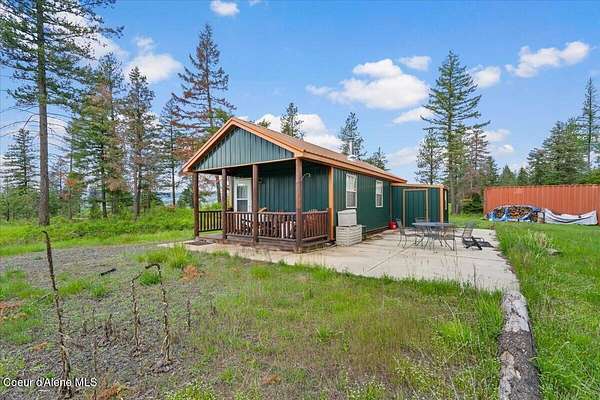 120 Acres of Recreational Land with Home for Sale in Tensed, Idaho