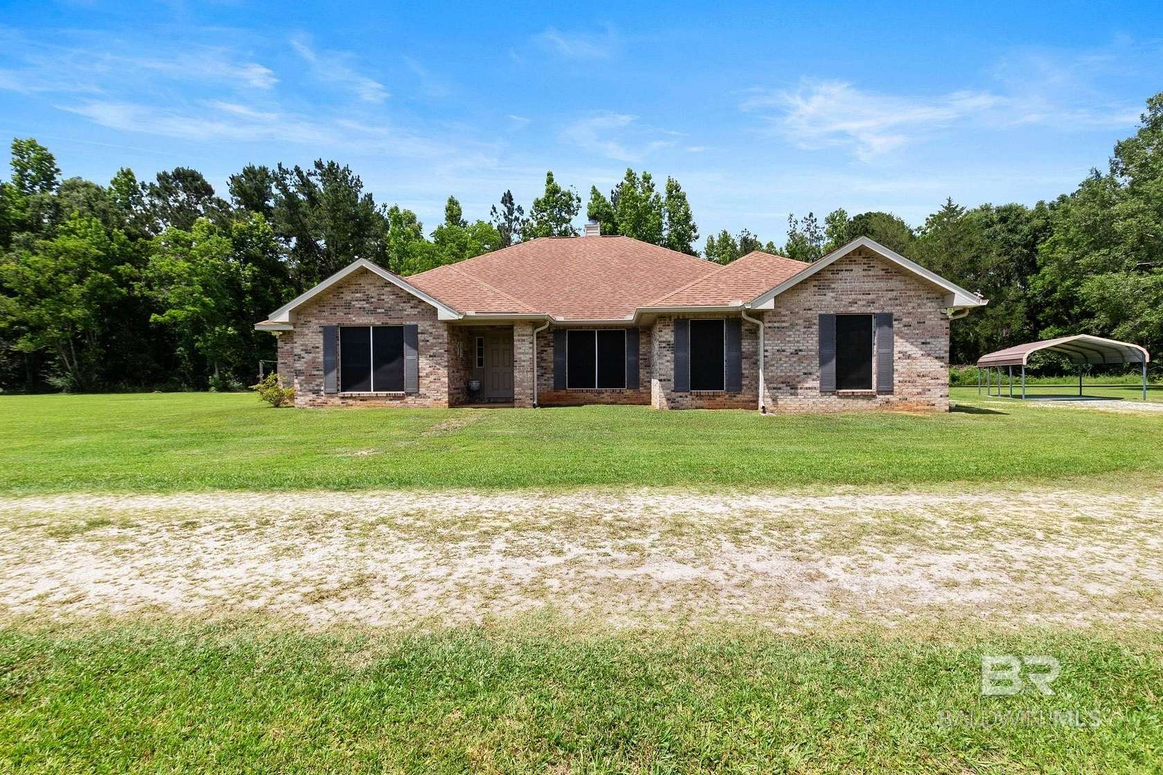 1.84 Acres of Land with Home for Sale in Bay Minette, Alabama