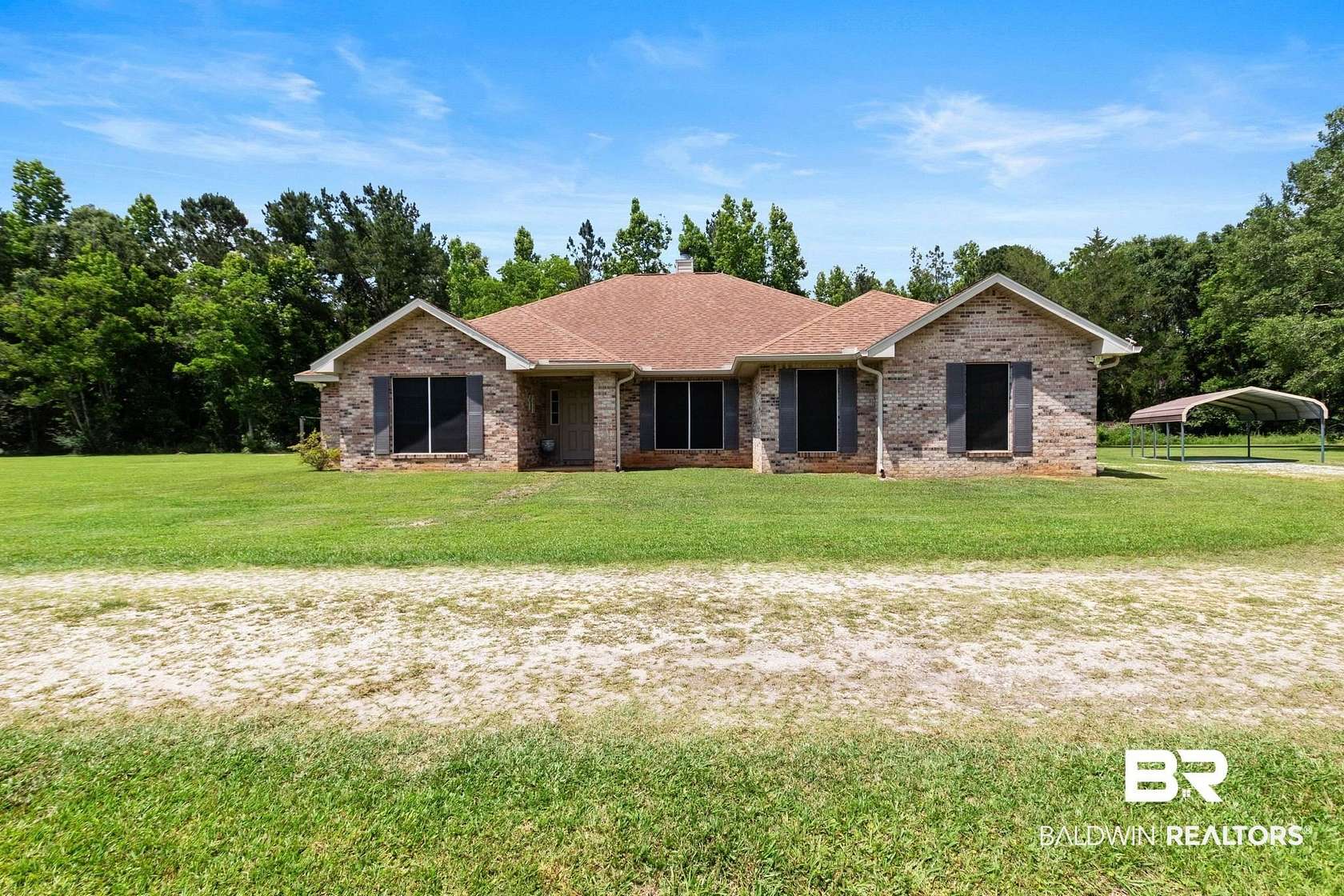 1.84 Acres of Land with Home for Sale in Bay Minette, Alabama