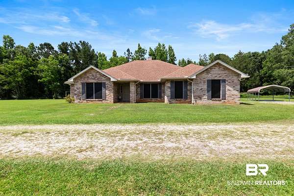 1.84 Acres of Land with Home for Sale in Bay Minette, Alabama