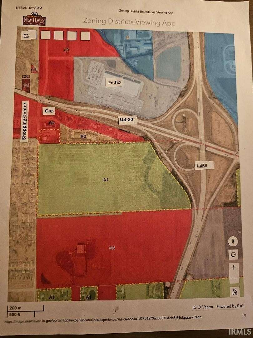 48.4 Acres of Land for Sale in New Haven, Indiana