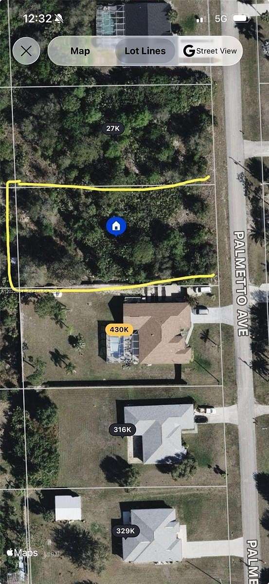 Residential Land for Sale in Lehigh Acres, Florida
