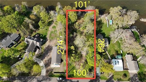 0.62 Acres of Residential Land for Sale in Lakeside Township, Minnesota