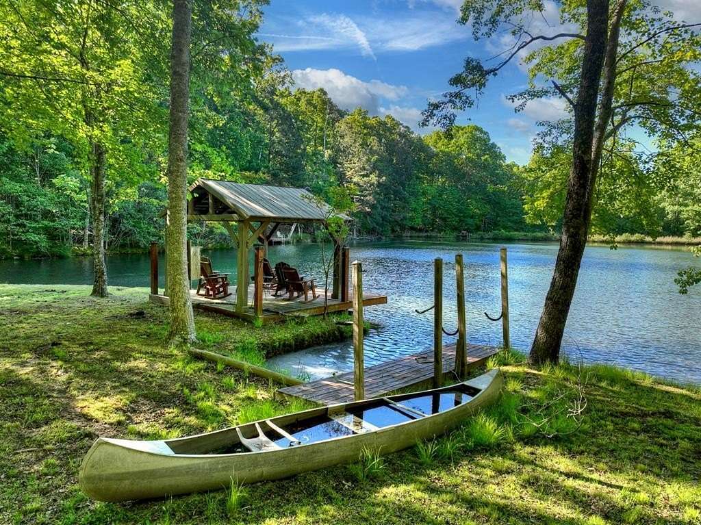 3.56 Acres of Land with Home for Sale in Morganton, Georgia