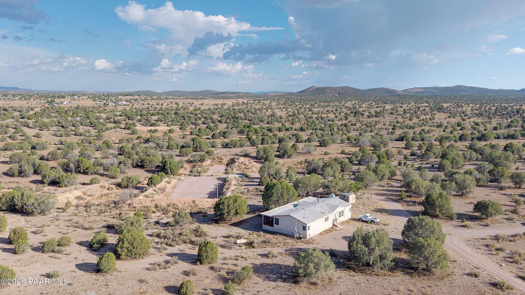 75.8 Acres of Recreational Land with Home for Sale in Paulden, Arizona