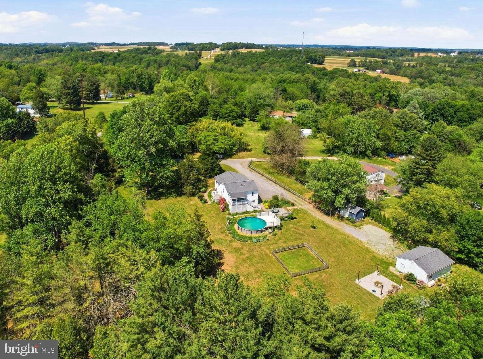1.58 Acres of Land with Home for Sale in Airville, Pennsylvania
