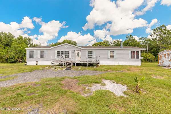 10.2 Acres of Recreational Land with Home for Sale in Pierson, Florida