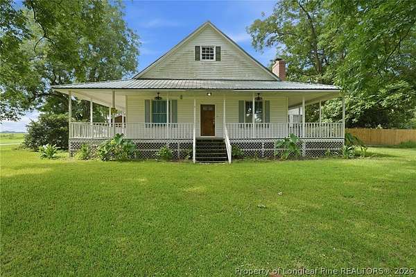 5 Acres of Land with Home for Sale in Maxton, North Carolina