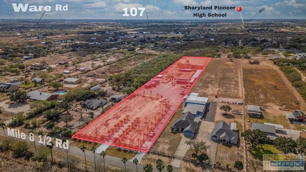 4.83 Acres of Land with Home for Sale in Edinburg, Texas