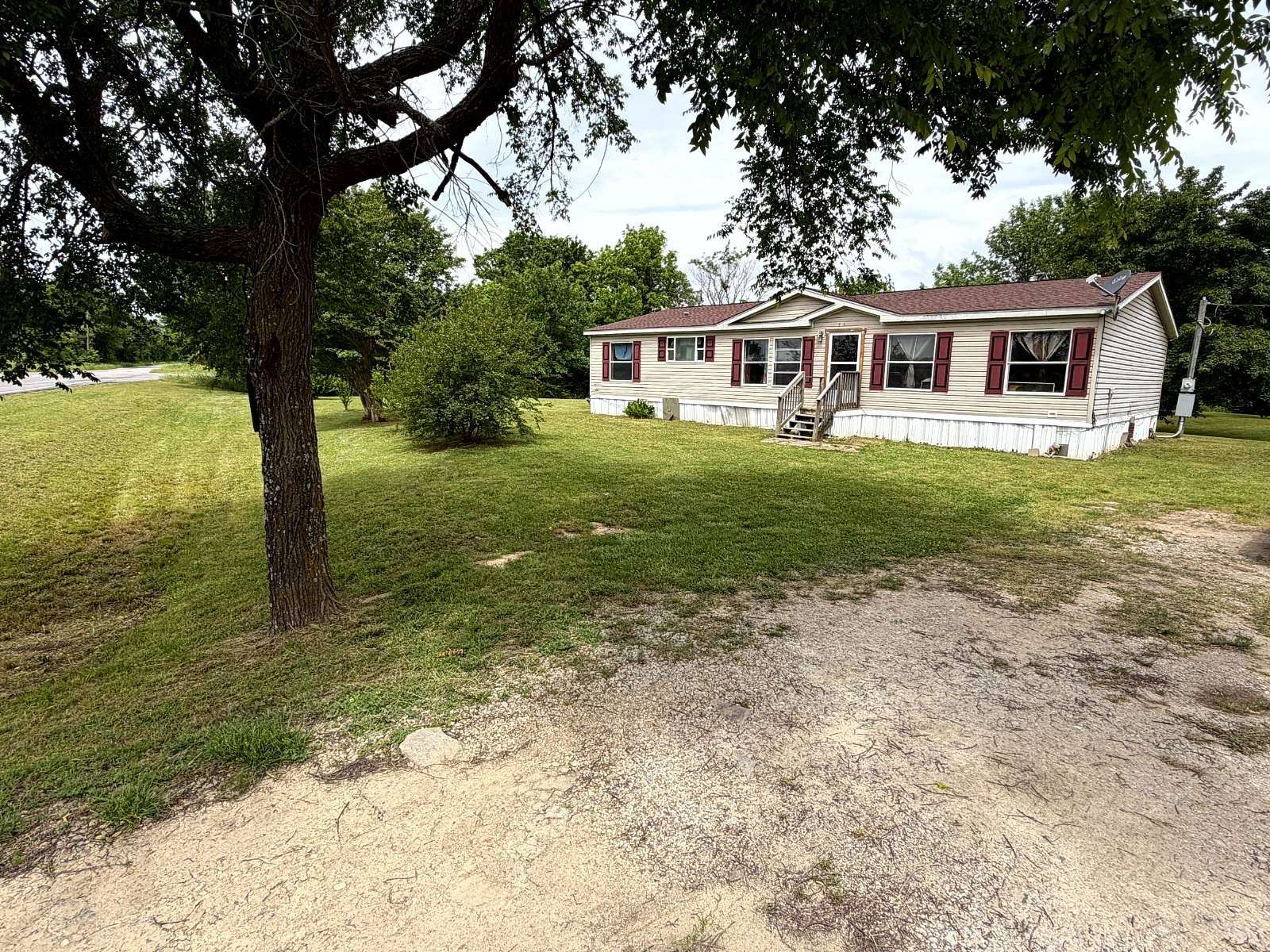 2.5 Acres of Land with Home for Sale in Porum, Oklahoma