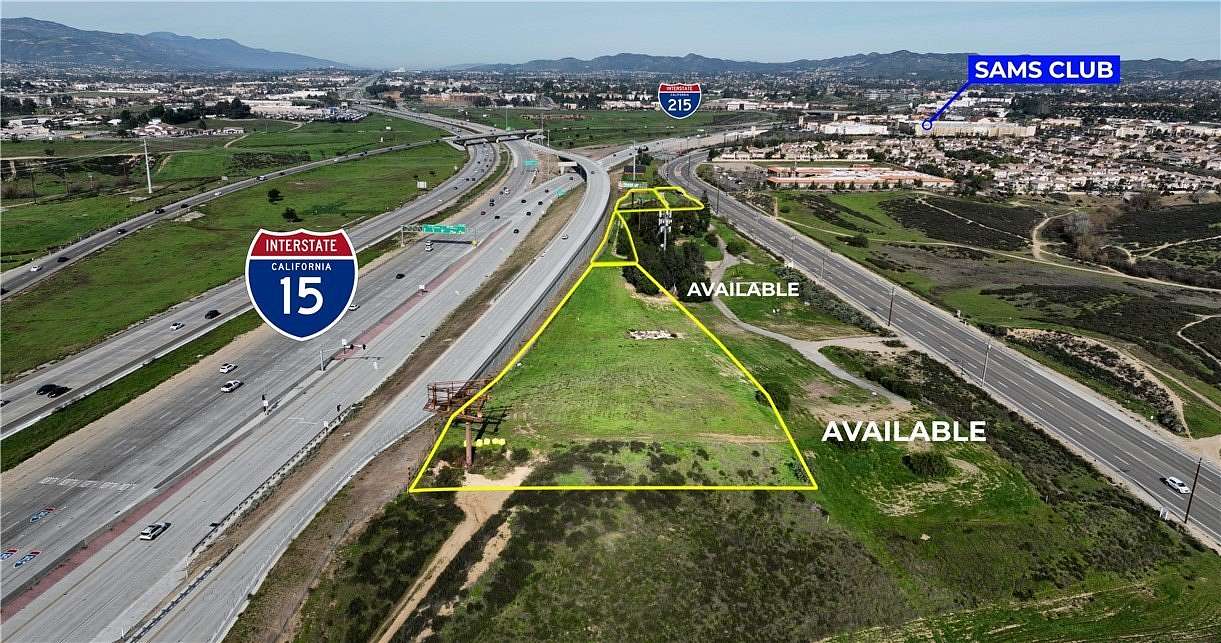 3.5 Acres of Commercial Land for Sale in Murrieta, California
