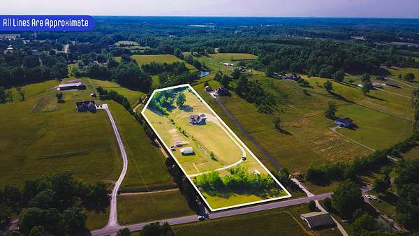 6.24 Acres of Land with Home for Sale in Bethpage, Tennessee