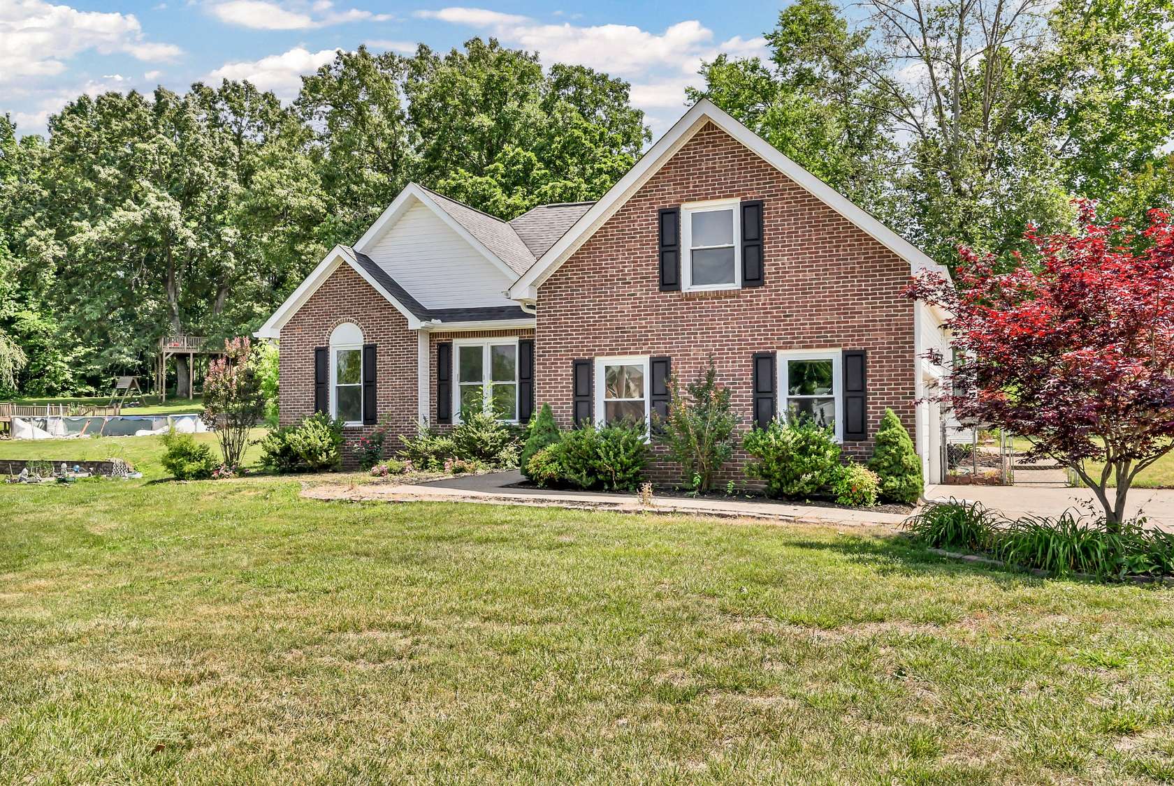1.76 Acres of Land with Home for Sale in Clarksville, Tennessee