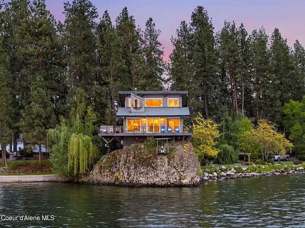 3.43 Acres of Land with Home for Sale in Harrison, Idaho
