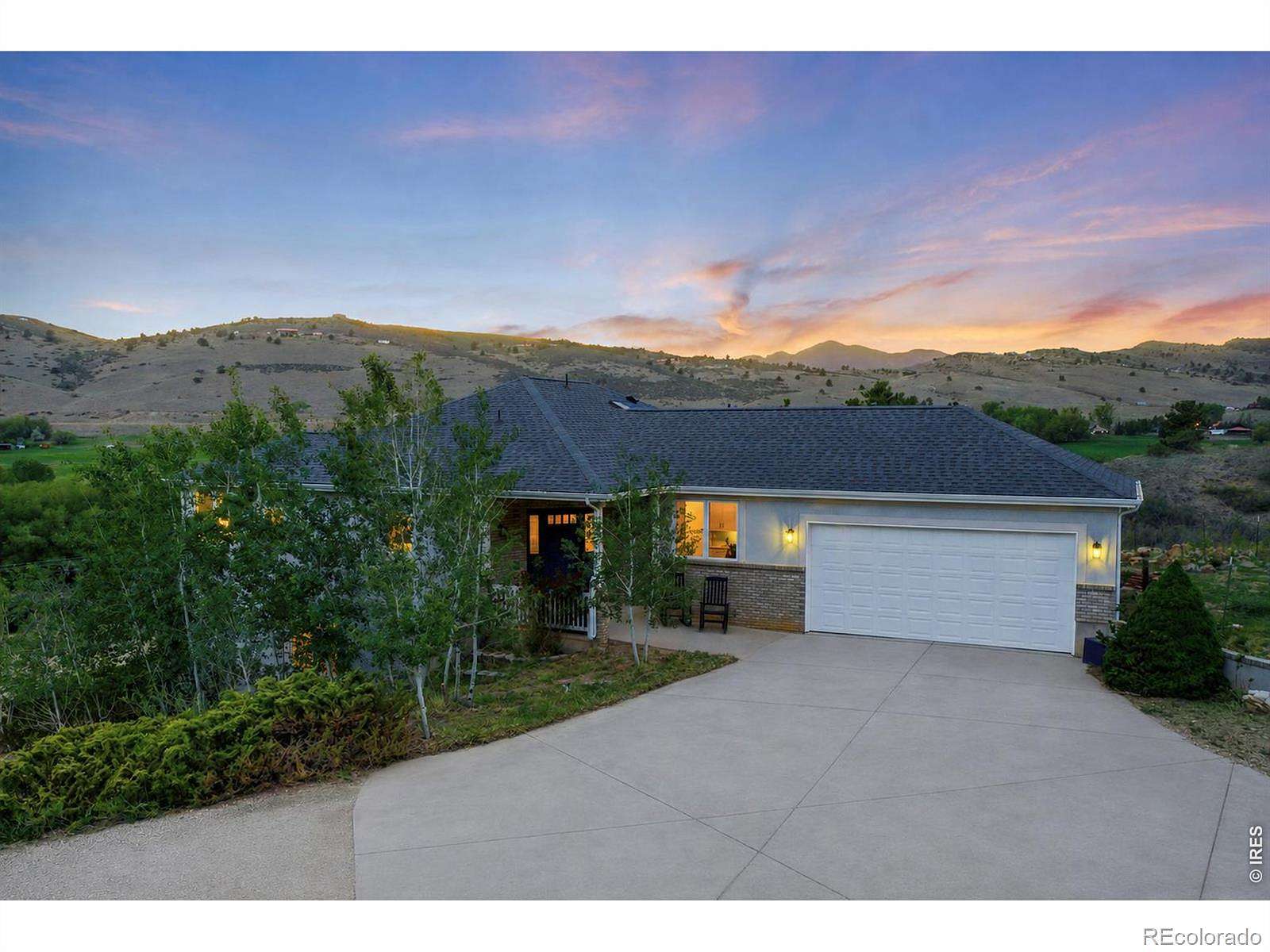 44.8 Acres of Agricultural Land with Home for Sale in Berthoud, Colorado