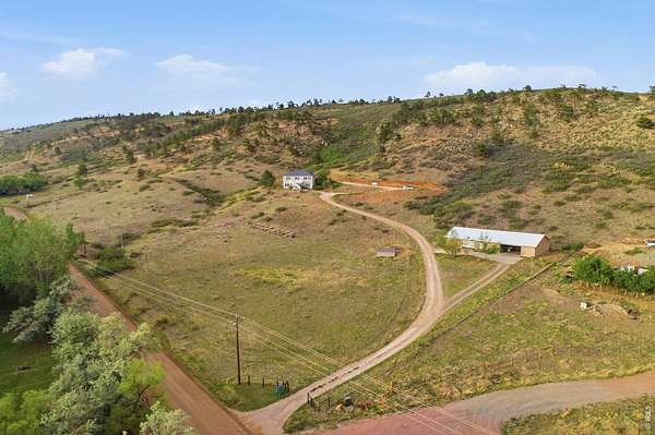 44.8 Acres of Land with Home for Sale in Berthoud, Colorado