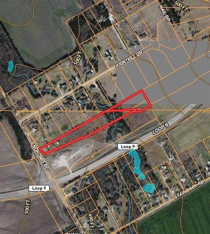 3.88 Acres of Land with Home for Sale in Ferris, Texas