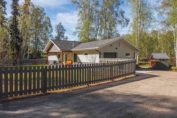 4.57 Acres of Land with Home for Sale in North Pole, Alaska