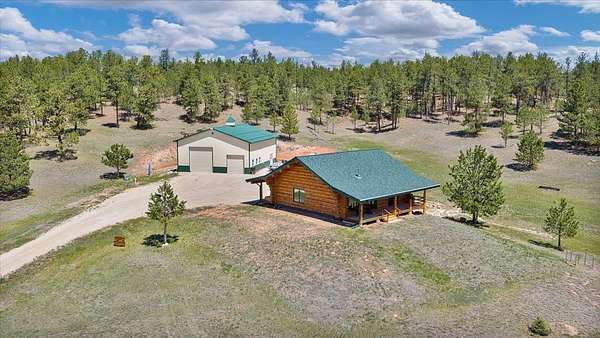11 Acres of Land with Home for Sale in Hot Springs, South Dakota