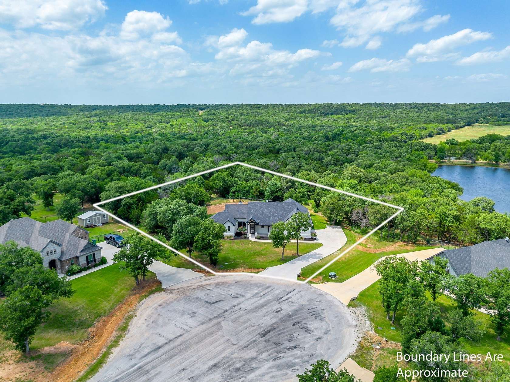 1.62 Acres of Land with Home for Sale in Millsap, Texas