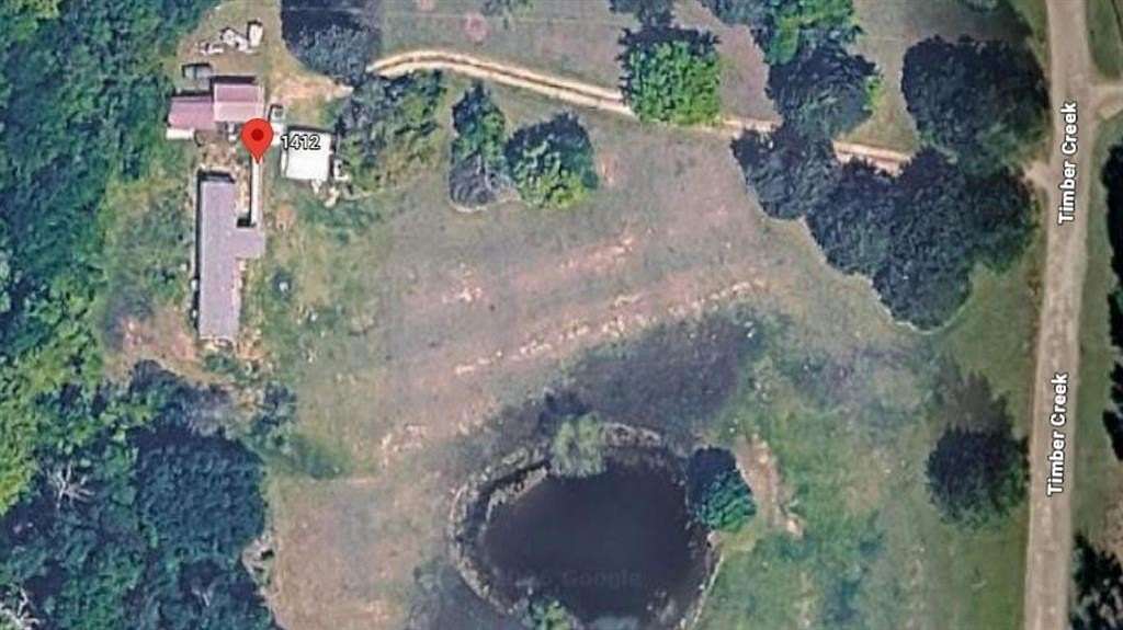 3.43 Acres of Land with Home for Sale in Kemp, Texas