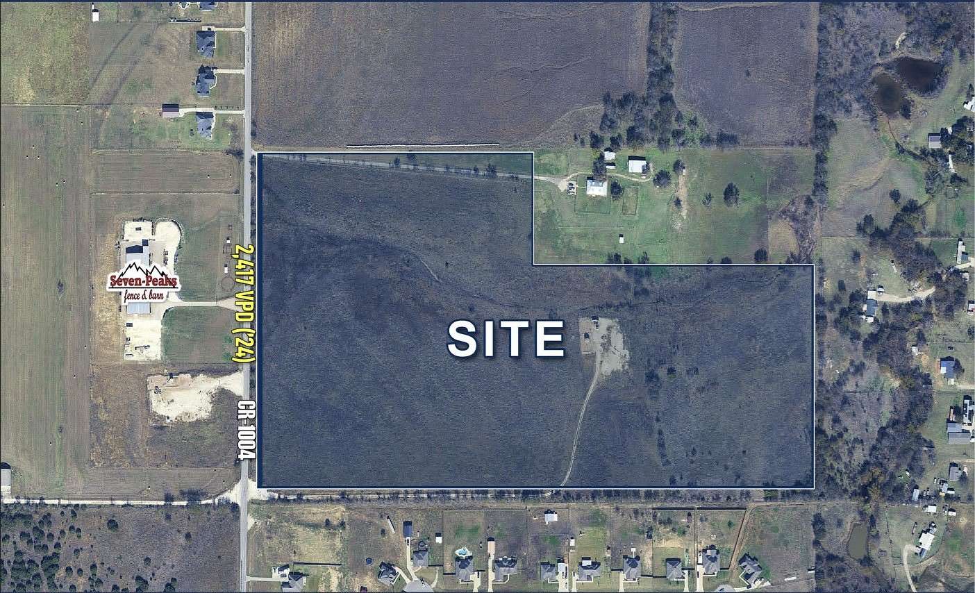 49.7 Acres of Land for Sale in Godley, Texas
