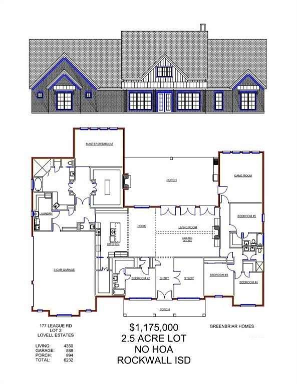 2.5 Acres of Land with Home for Sale in McLendon-Chisholm, Texas