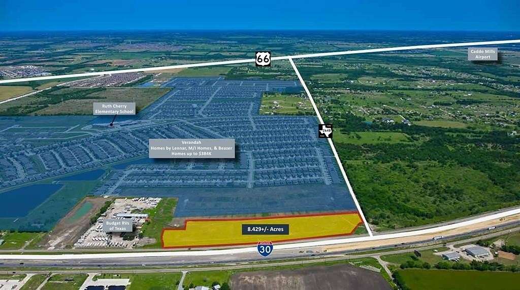 8.43 Acres of Residential Land for Sale in Royse City, Texas