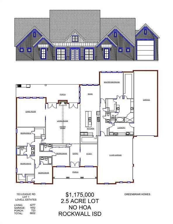 2.5 Acres of Land with Home for Sale in McLendon-Chisholm, Texas