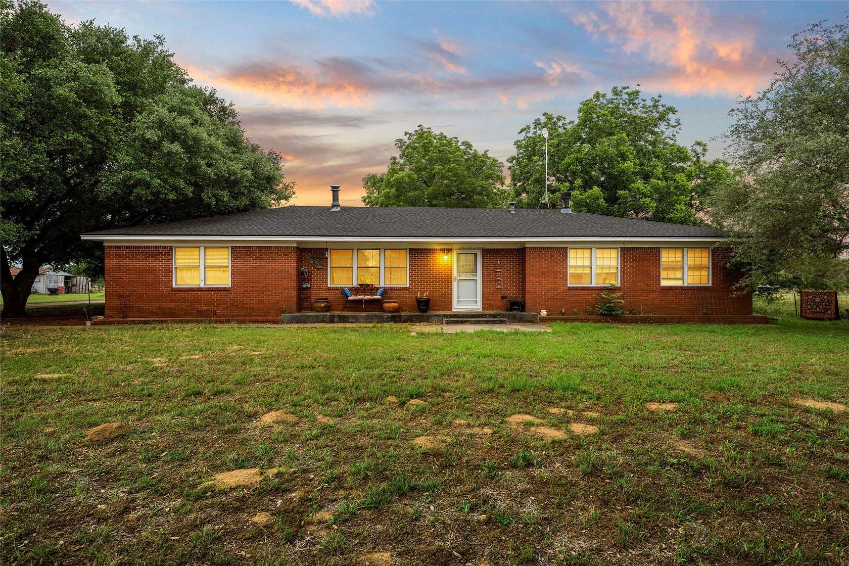 5 Acres of Land with Home for Sale in Whitney, Texas