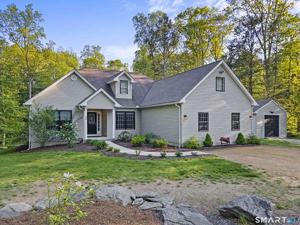 3.19 Acres of Land with Home for Sale in Ashford, Connecticut
