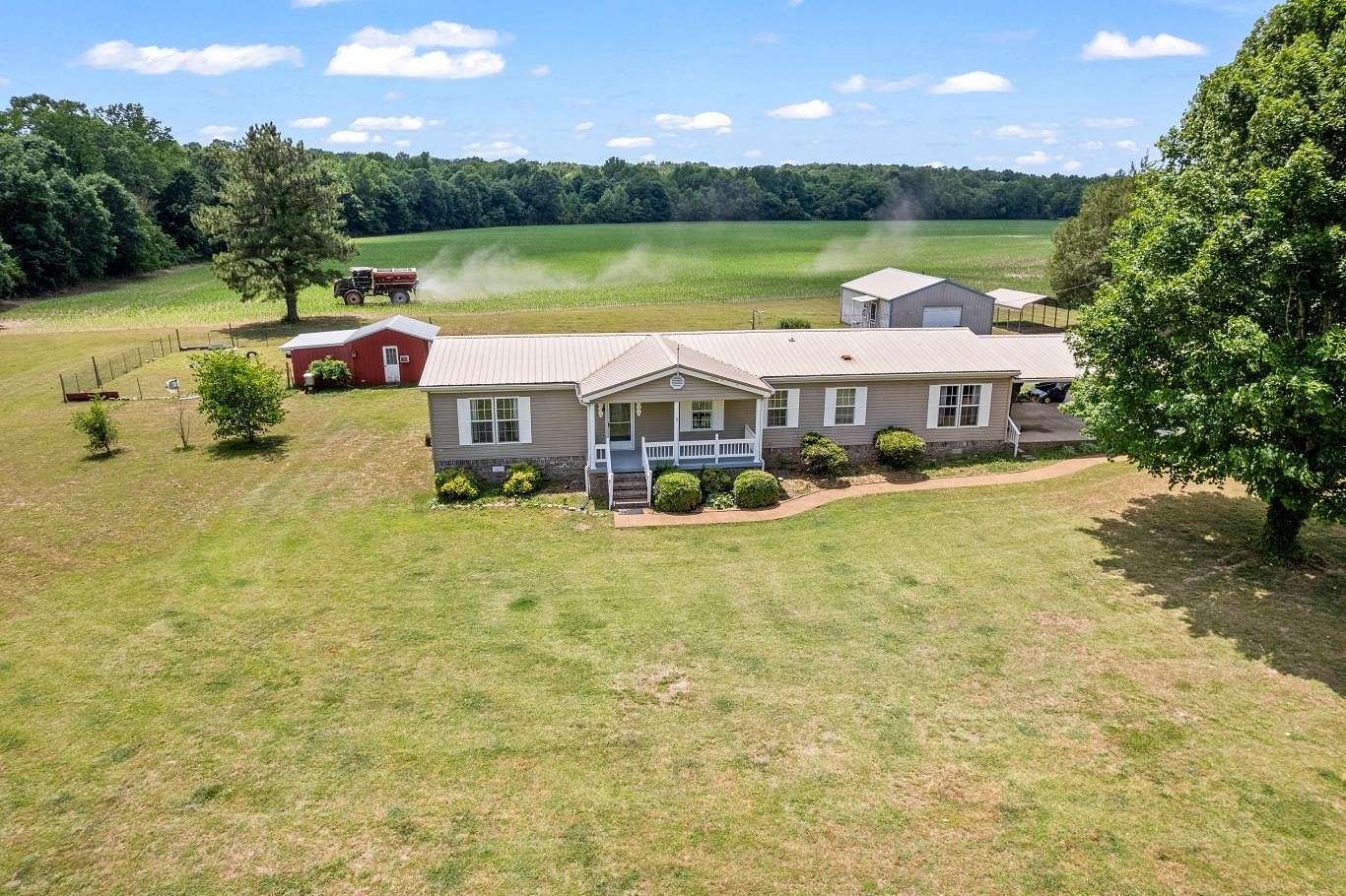 2.53 Acres of Land with Home for Sale in Big Sandy, Tennessee