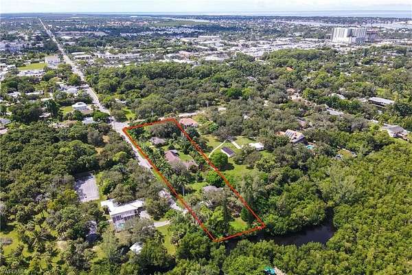 2 Acres of Land with Home for Sale in Naples, Florida