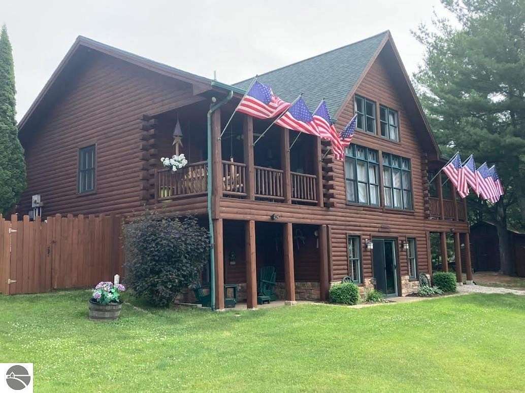 1.62 Acres of Land with Home for Sale in Bellaire, Michigan