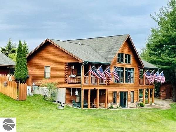 1.62 Acres of Land with Home for Sale in Bellaire, Michigan