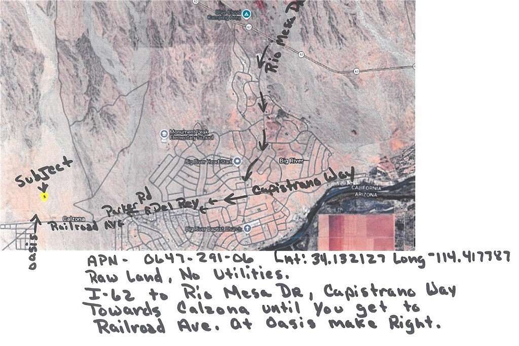 40 Acres of Land for Sale in Needles, California
