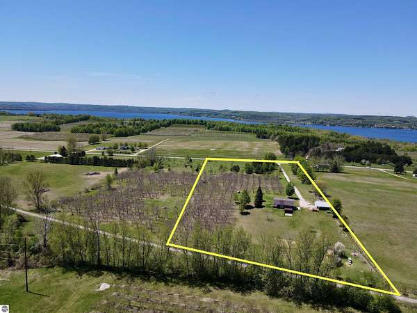 10 Acres of Land with Home for Sale in Traverse City, Michigan