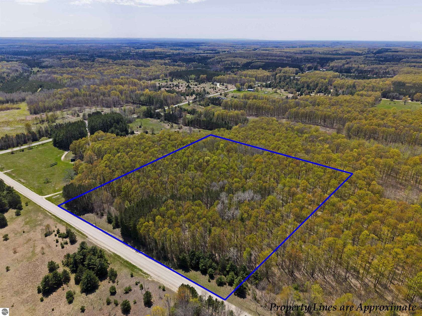10 Acres of Recreational & Residential Land for Sale in Fife Lake, Michigan