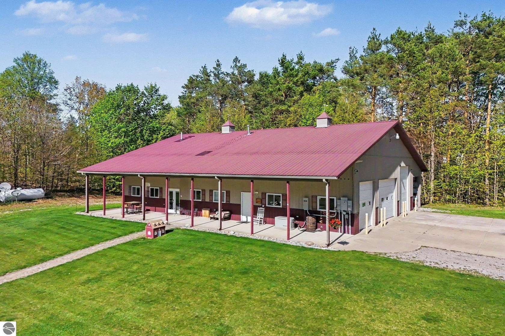 20 Acres of Recreational Land with Home for Sale in Mancelona, Michigan