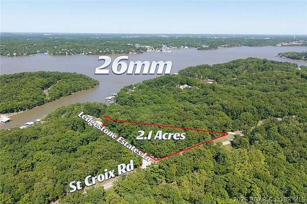 2.1 Acres of Residential Land for Sale in Sunrise Beach, Missouri
