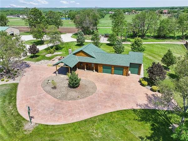 15 Acres of Land with Home for Sale in Paola, Kansas