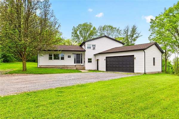 7.54 Acres of Land with Home for Sale in Rush, New York