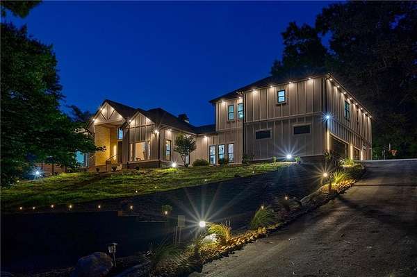3.26 Acres of Land with Home for Sale in Roswell, Georgia
