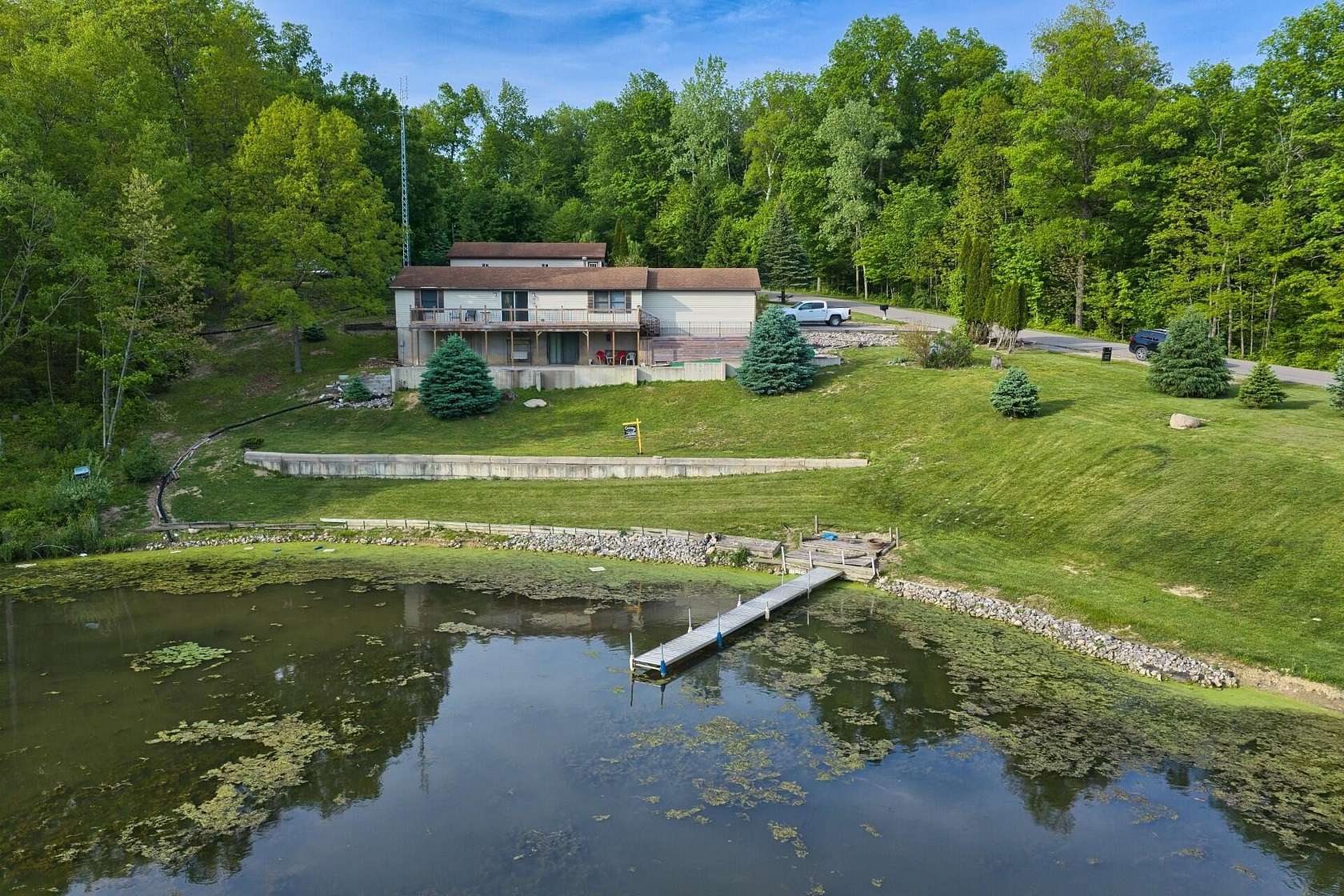 2.7 Acres of Land with Home for Sale in Camden, Michigan