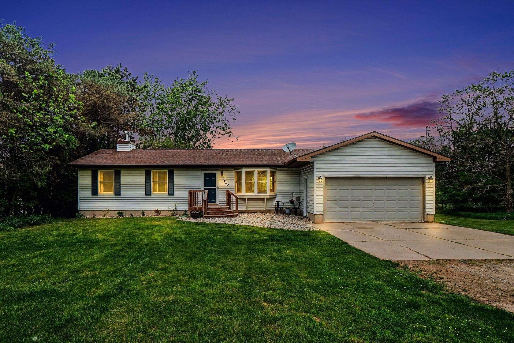 3 Acres of Land with Home for Sale in Charlotte, Michigan