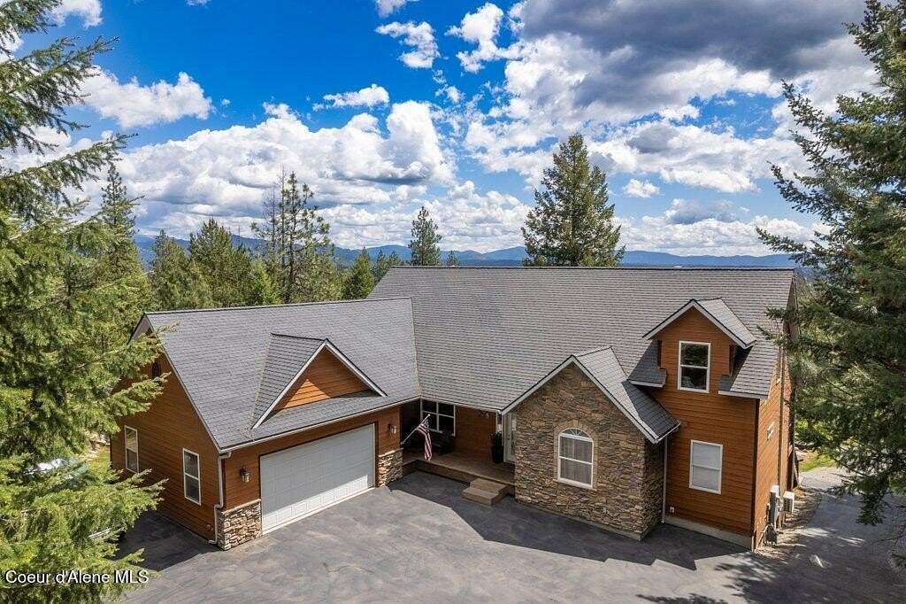 9.67 Acres of Land with Home for Sale in Rathdrum, Idaho